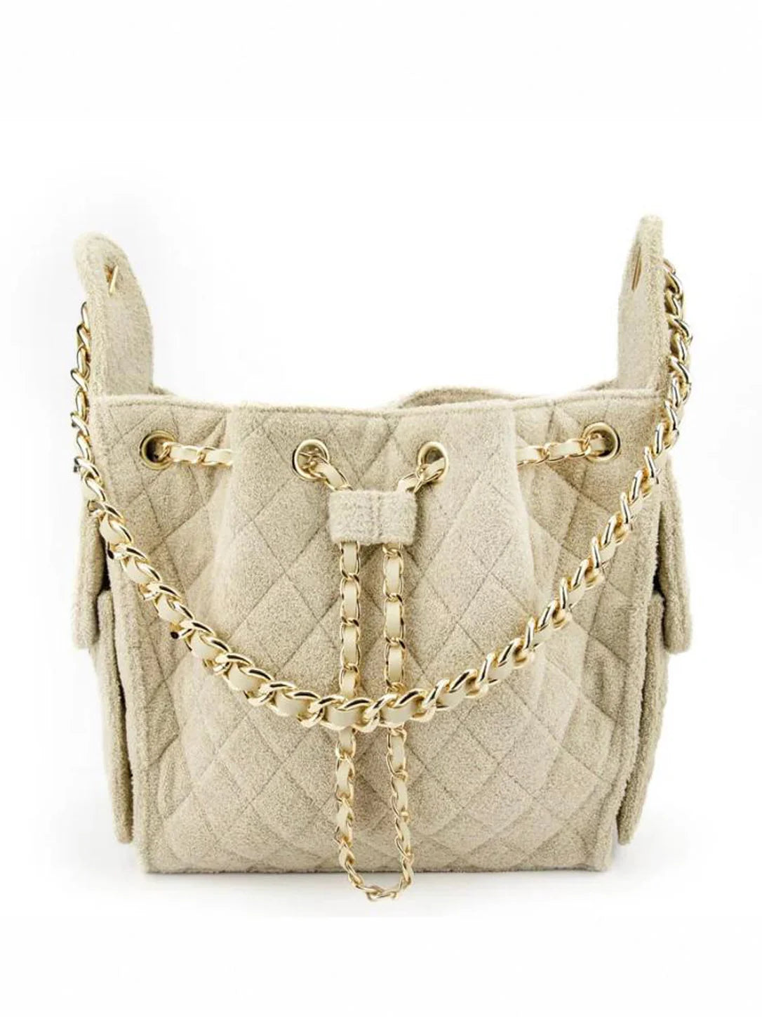 The Tobo Bucket Bag in Cream