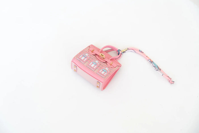 The Mini Bag Charm in Blush