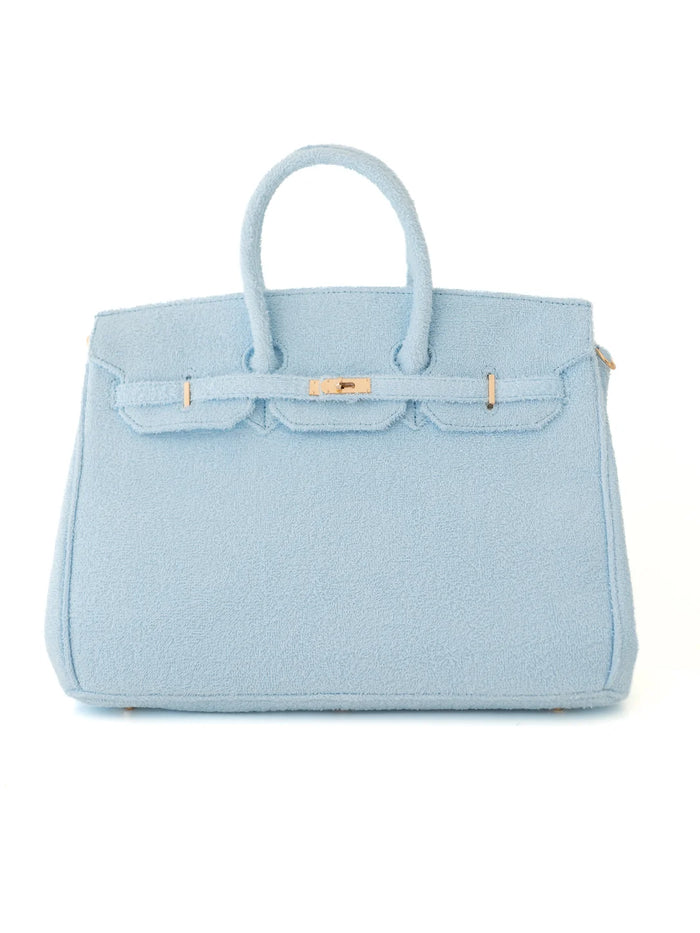 The Beachkin Tote in Pastel Blue